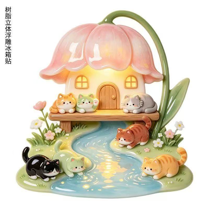 【NEW ARRIVAL】Cat 3D Fridge Magnet