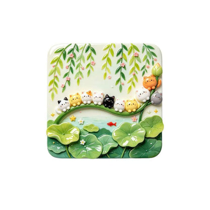 【NEW ARRIVAL】Cat 3D Fridge Magnet