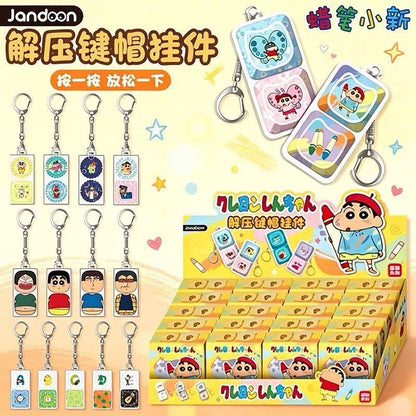 【NEW ARRIVAL】Shinchan Family Keycap Fidget Toy