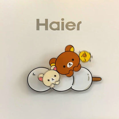 【NEW ARRIVAL】Rilakkuma Spinning Fridge Magnet