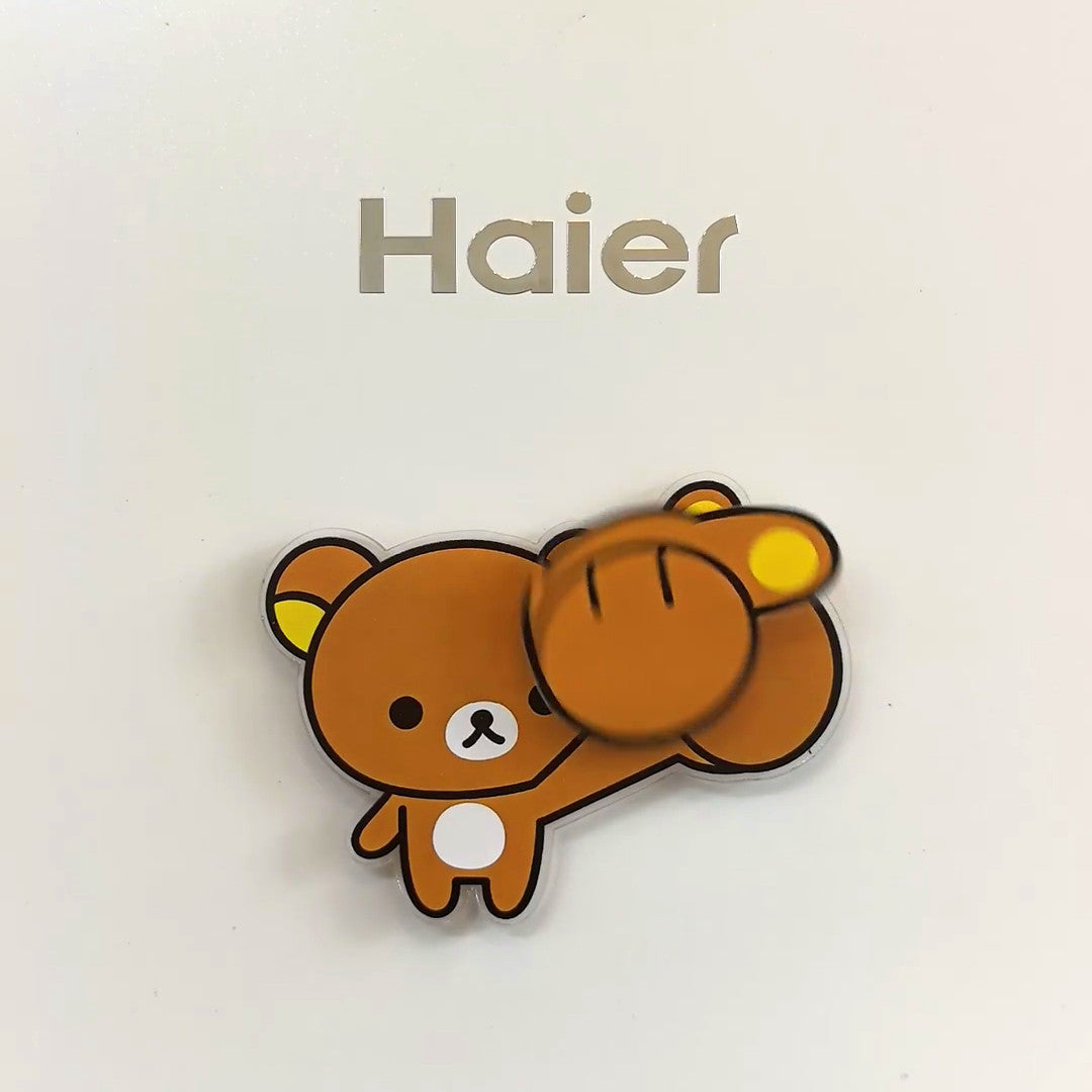 【NEW ARRIVAL】Rilakkuma Spinning Fridge Magnet