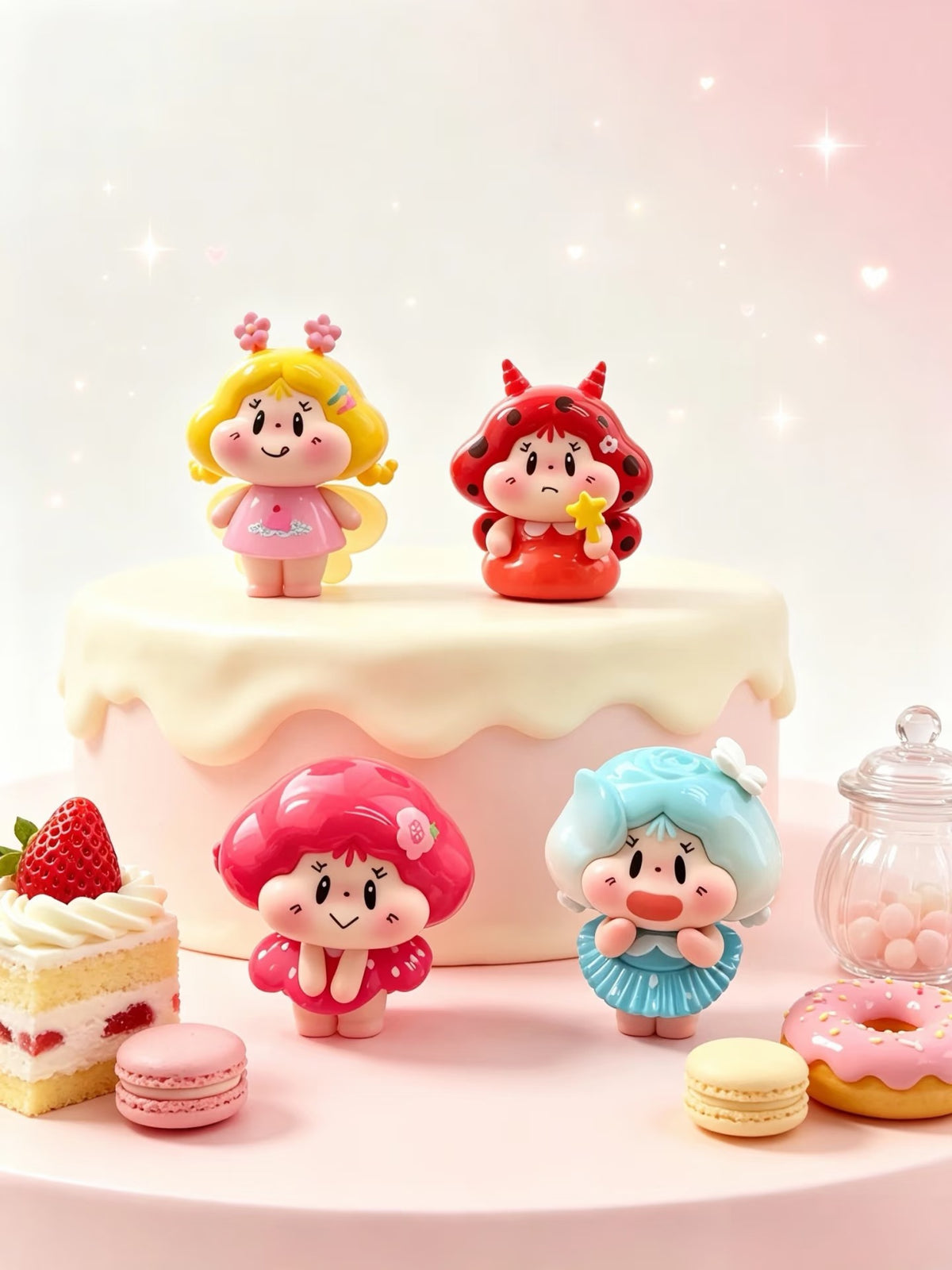 【NEW ARRIVAL】LILYJEN The Flower And Insect Stories Mini Bean,4 in 1 bag