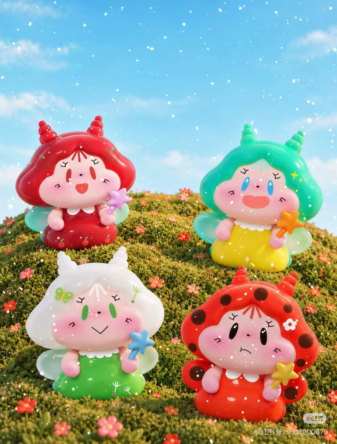 【NEW ARRIVAL】LILYJEN The Flower And Insect Stories Mini Bean,4 in 1 bag