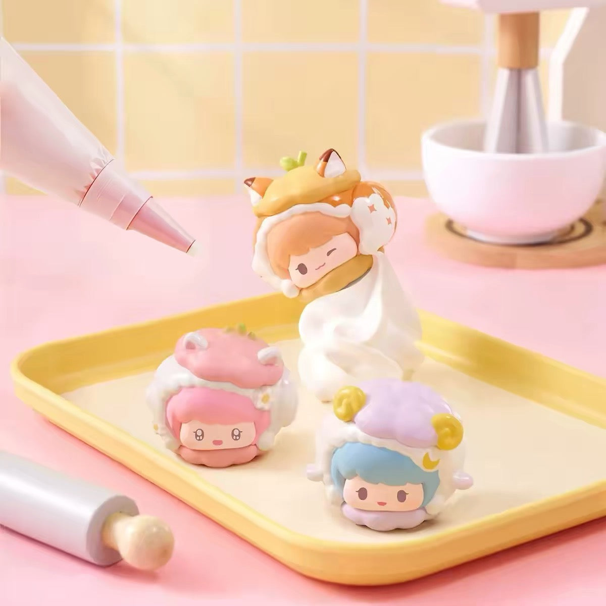 【NEW ARRIVAL】DearNikki Lucky Dessert House Mini Bean,3 in 1 box