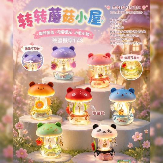 【NEW ARRIVAL-RESTOCK】Spin Around The Mushroom House Light Up Figure