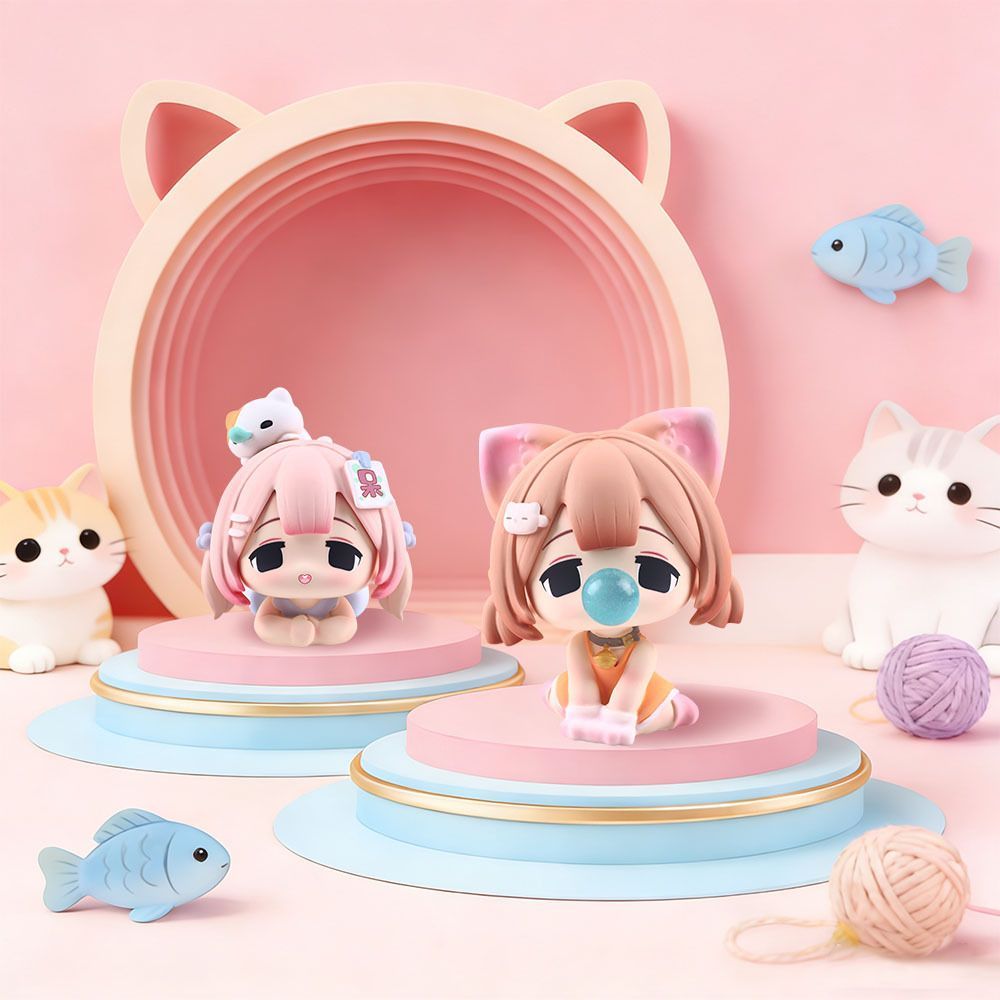 Soft And Cute Mini World Figure