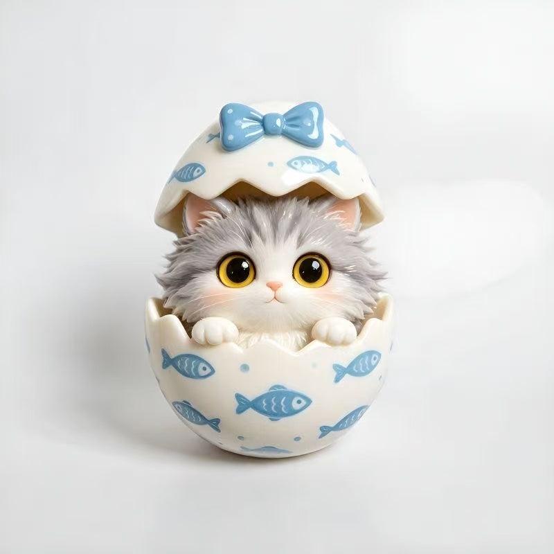 Cat 3D Fridge Magnet V2