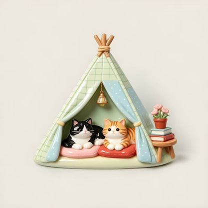 Cat 3D Fridge Magnet V2