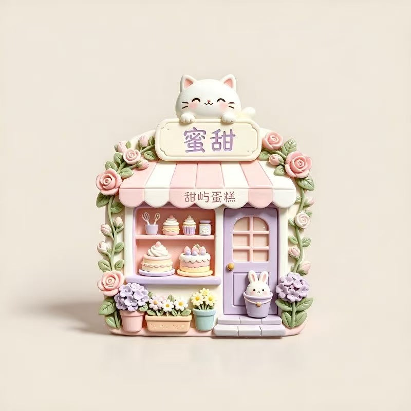 Cat 3D Fridge Magnet V2
