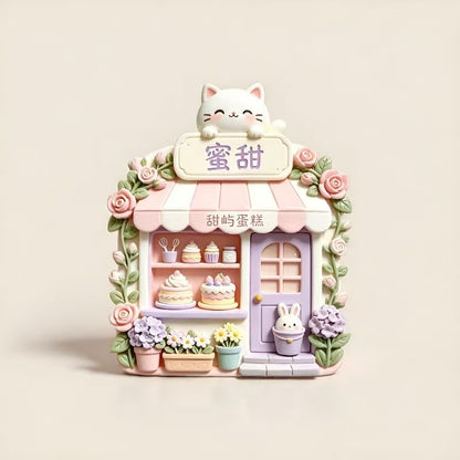 Cat 3D Fridge Magnet V2