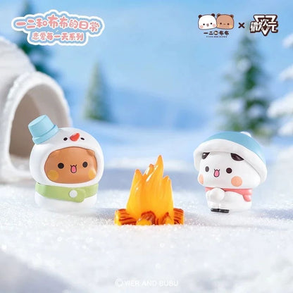 【NEW ARRIVAL】The Daily Life Of Yier And Bubu Love Every Day Mini Bean,2 in 1 box