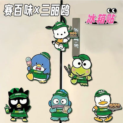 【NEW ARRIVAL】Subway x Sanrio Acrylic Fridge Magnet
