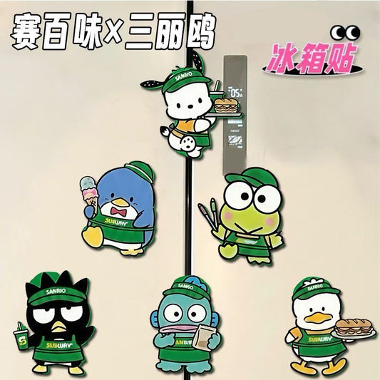 【NEW ARRIVAL】Subway x Sanrio Acrylic Fridge Magnet