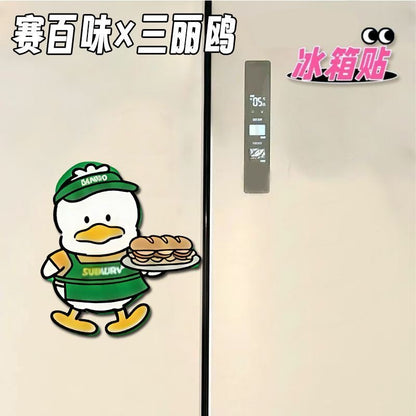【NEW ARRIVAL】Subway x Sanrio Acrylic Fridge Magnet