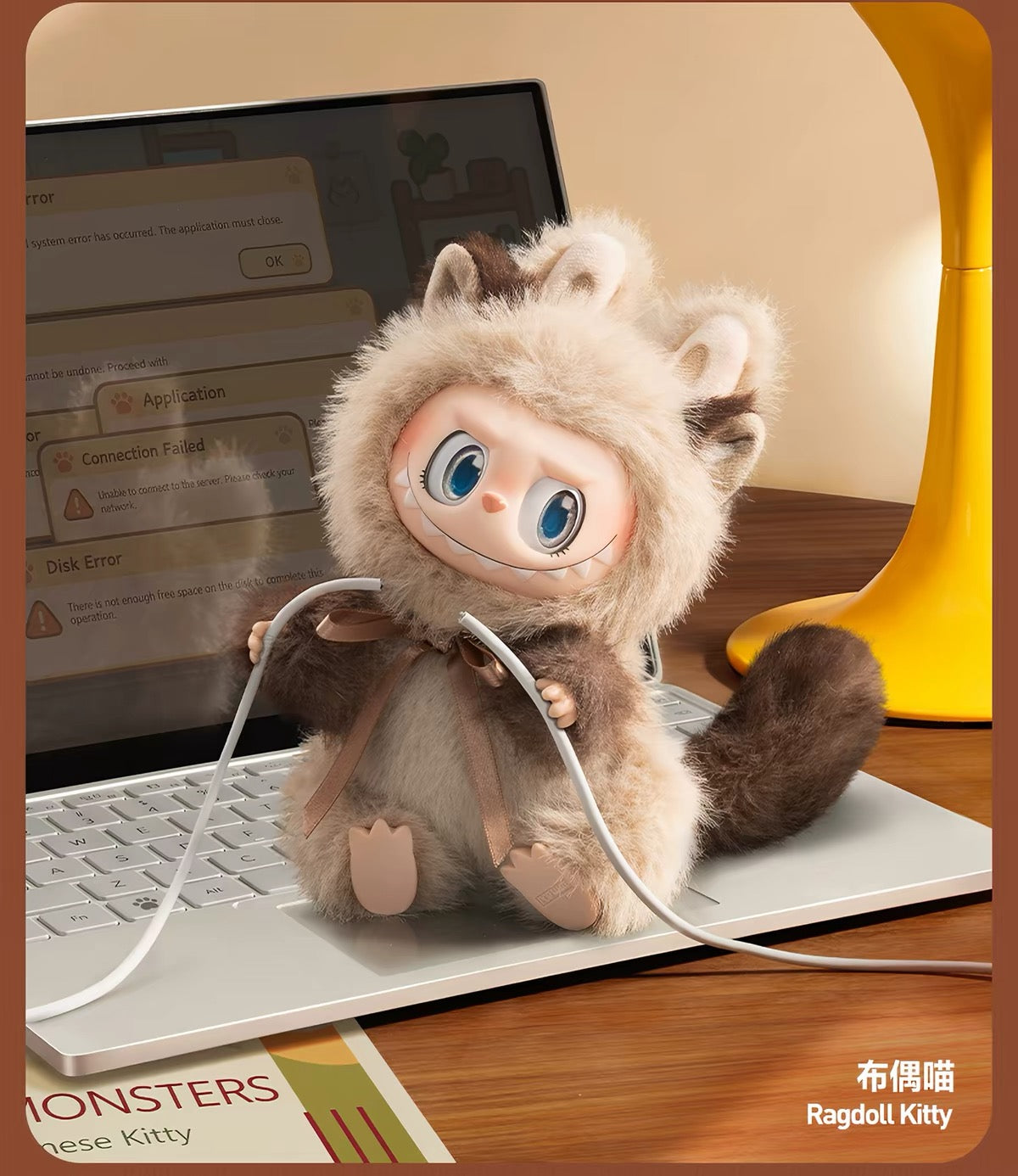 【PREORDER POPMART CONFIRMED】The Monsters Cat Mode On Plush Doll