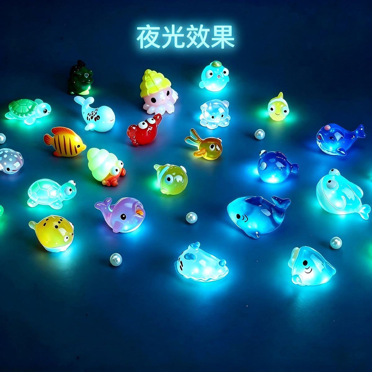 Luminous Marine Life Mini Bean