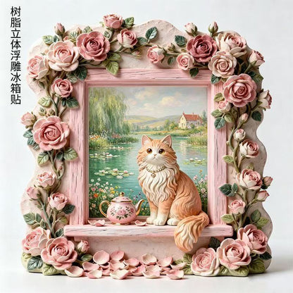 【NEW ARRIVAL】Cat 3D Fridge Magnet V3