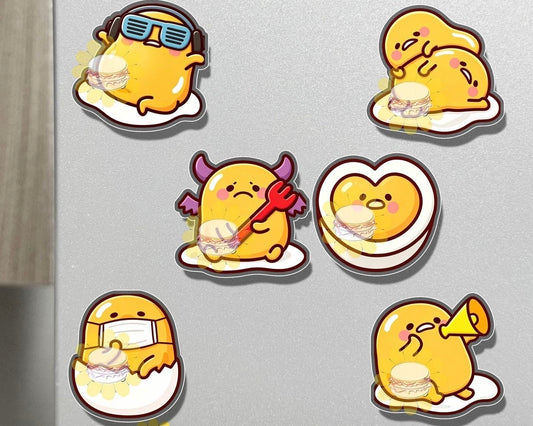 【NEW ARRIVAL】Lazy Egg Fridge Magnet