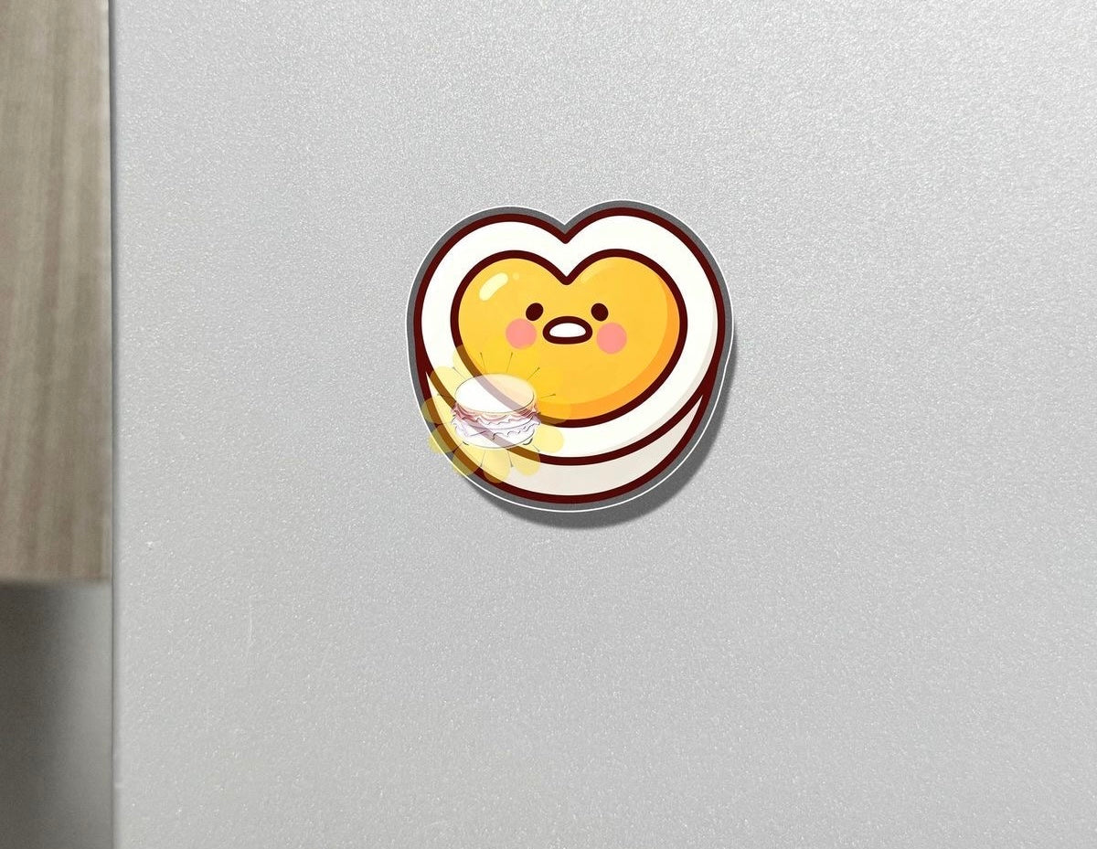 【NEW ARRIVAL】Lazy Egg Fridge Magnet