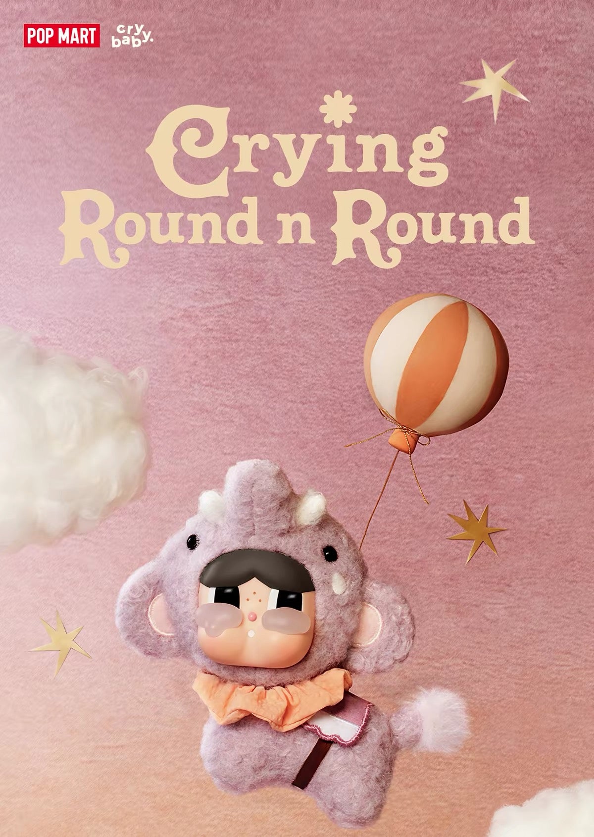 【PREORDER POPMART CONFIRMED】Crying Round In Round Plush Doll