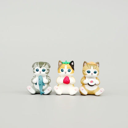 【NEW ARRIVAL】Mofusand Cat Hugging Mini Figure