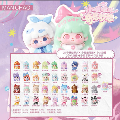 Little Chu Chu's Whimsical Ideas Mini Bean,4 in 1 bag