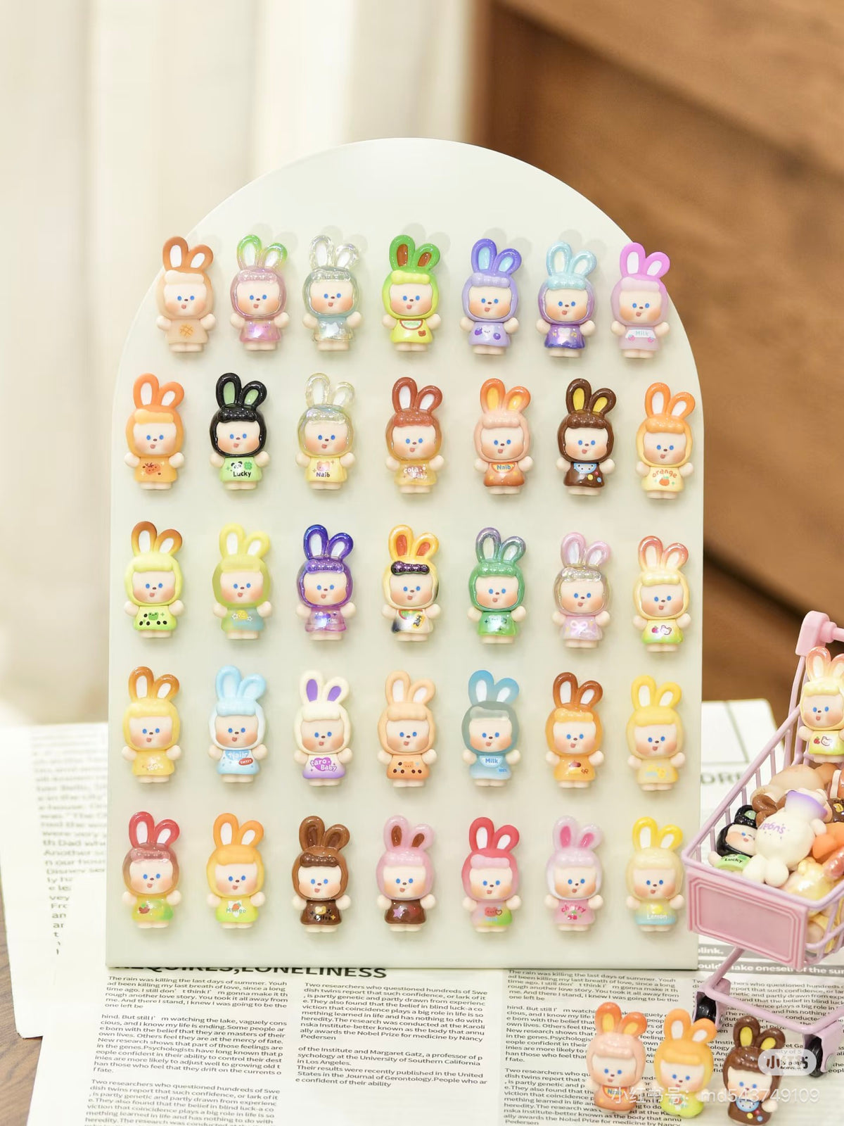 【NEW ARRIVAL】Naib Wish Wish Candy House Mini Bean,5 in 1 bag