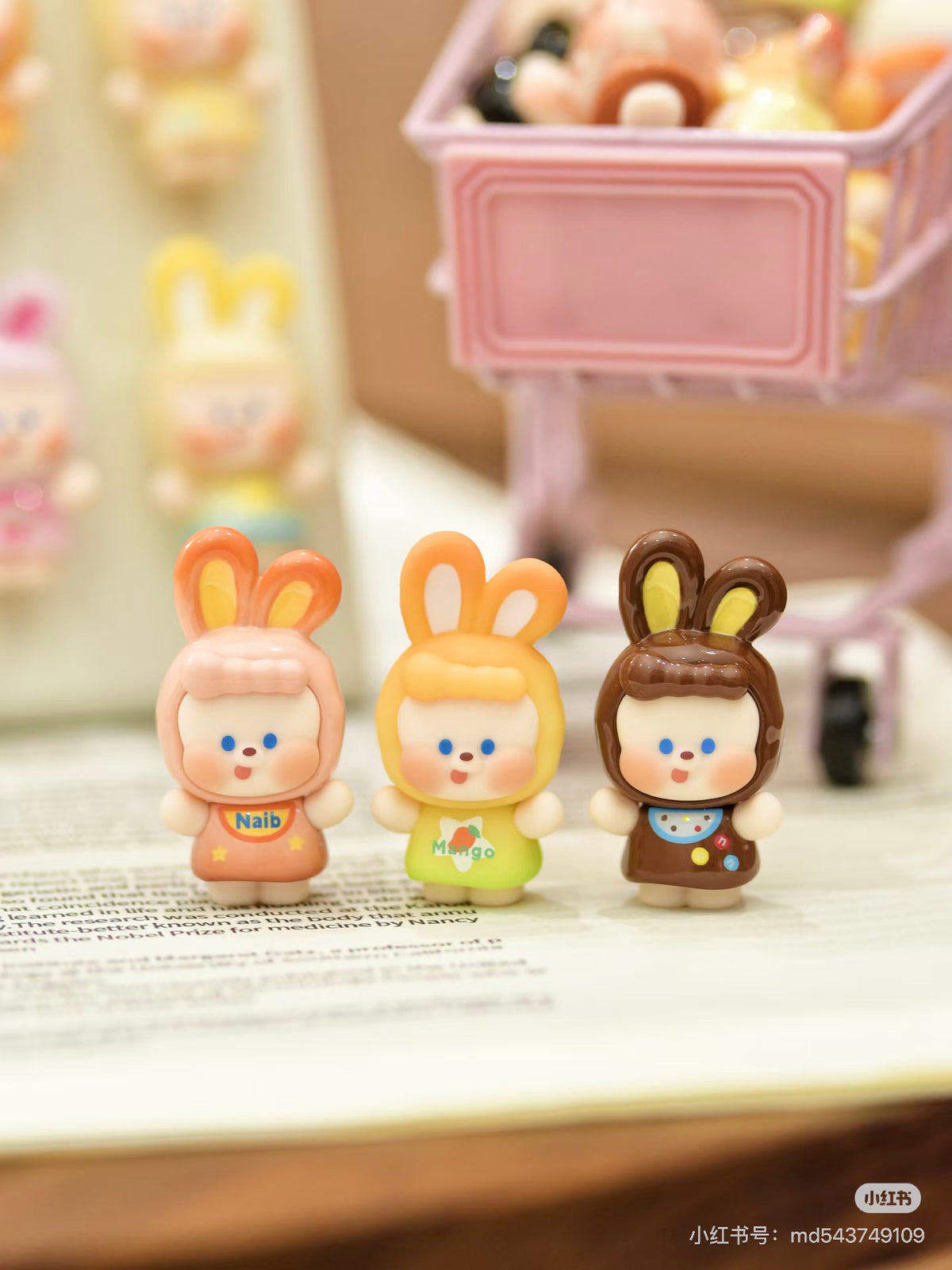 【NEW ARRIVAL】Naib Wish Wish Candy House Mini Bean,5 in 1 bag