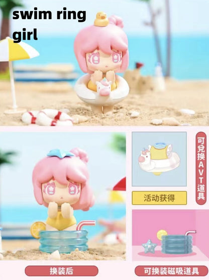 【Confirmed】Mini world hi huaxiaolou toy doll,confirmed,get secret and special color