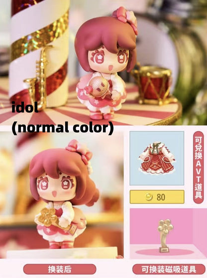 【Confirmed】Mini world hi huaxiaolou toy doll,confirmed,get secret and special color