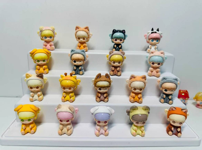 【NEW ARRIVAL】PoppiPoppi Crystal Farm mini bean,4 in 1 box