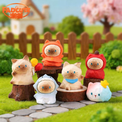 【NEW ARRIVAL】Siamese Cat Mini Figure-SHIP WITH OTHER ITEMS
