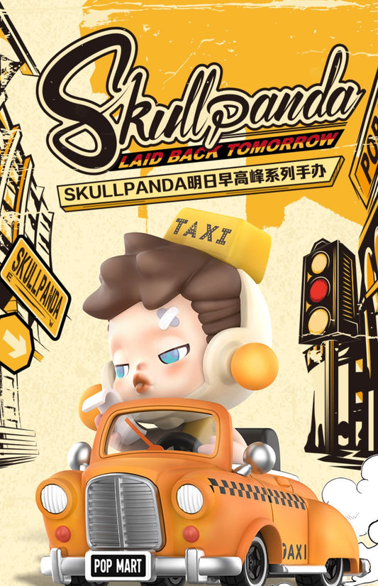 skull panda-tomorrow morning peak toy doll
